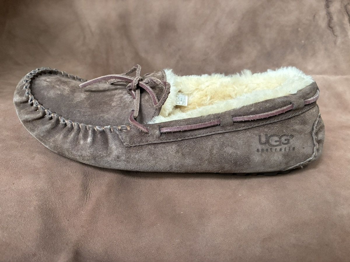 Ugg UGG AUSTRALIA SHEARLING WOOL LINED SLIP ON MOCASSINS Size US 9 / EU 42 - 2 Thumbnail