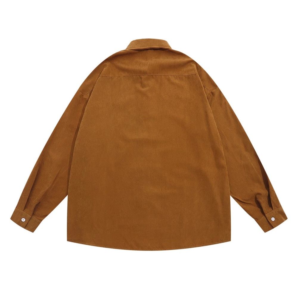 Japanese Brand × Vintage Men's loose handsome versatile casual long-sleeved shirt Size US M / EU 48-50 / 2 - 2 Thumbnail