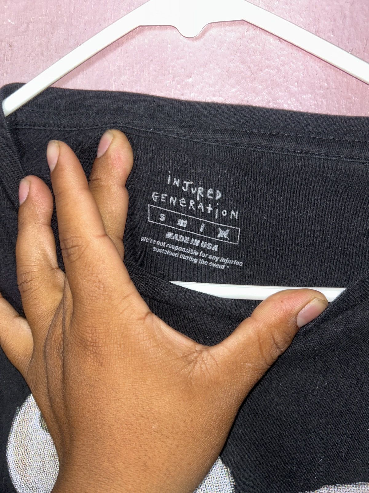 AWGE Awge Injured Generation Dummy LS Tee Size US XL / EU 56 / 4 - 7 Thumbnail