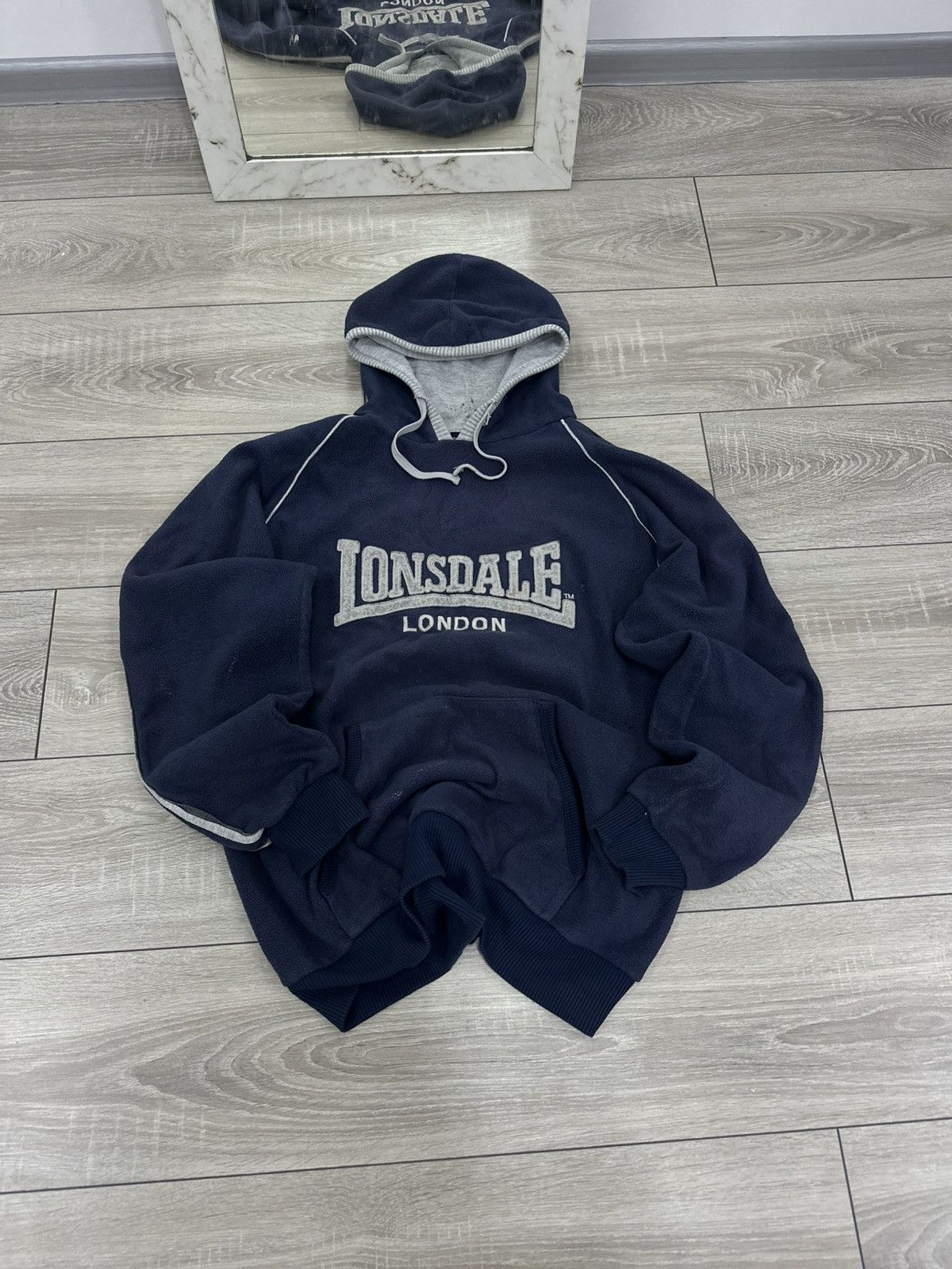 Lonsdale Lonsdale Vintage Casual Teddy Hoodie 90s Size US L / EU 52-54 / 3 - 4 Thumbnail