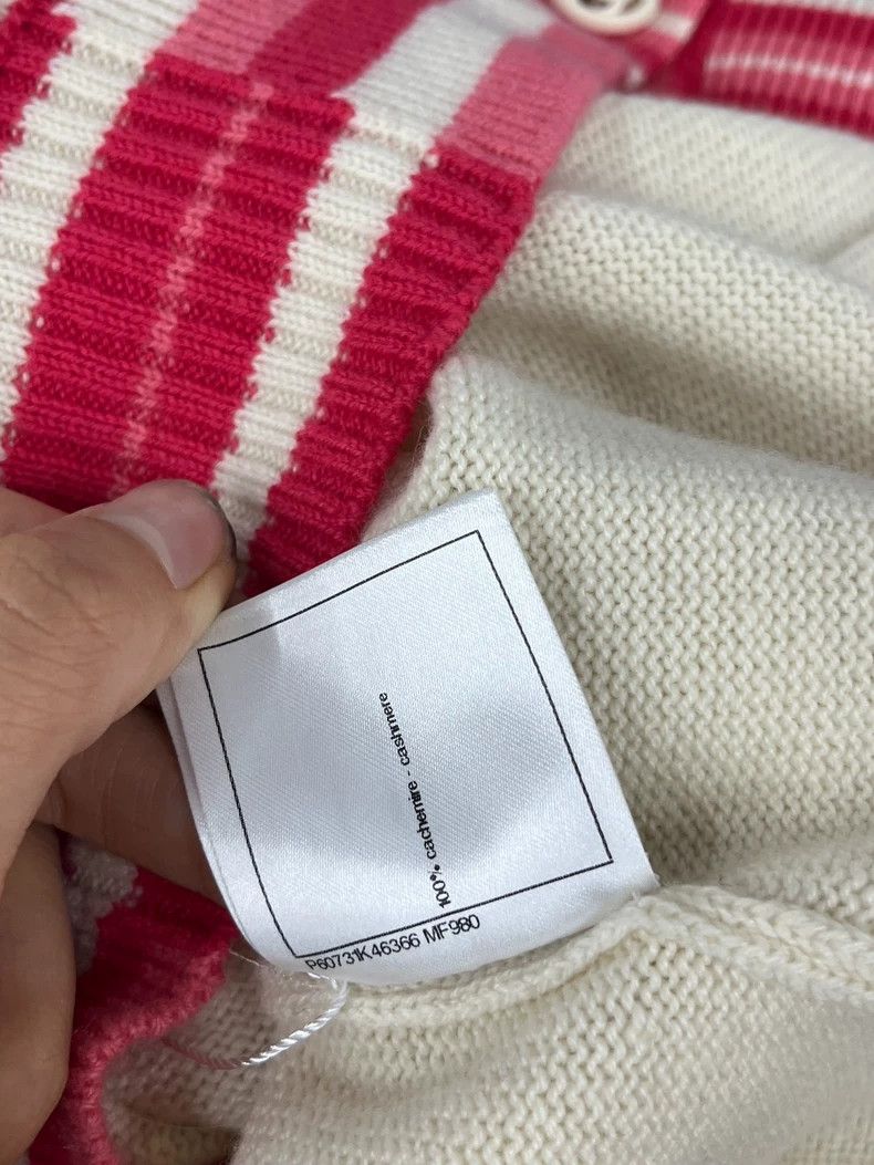 Chanel Chanel Color-blocked V-neck cashmere cardigan coat Size XS / US 0-2 / IT 36-38 - 7 Thumbnail