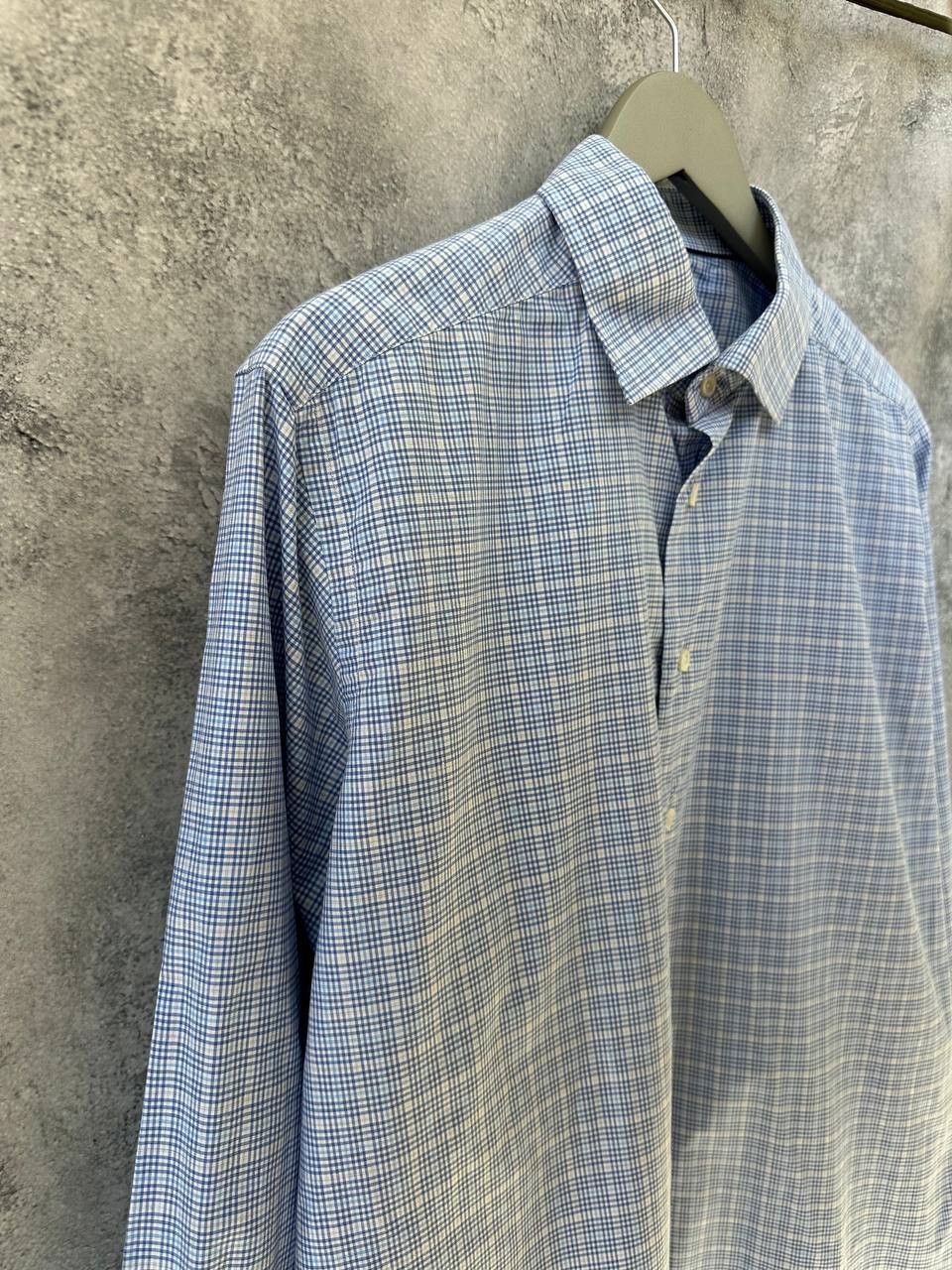 Eton Eton Contemporary Button Up Shirt Long Sleeve Plaid Size US XL / EU 56 / 4 - 4 Thumbnail