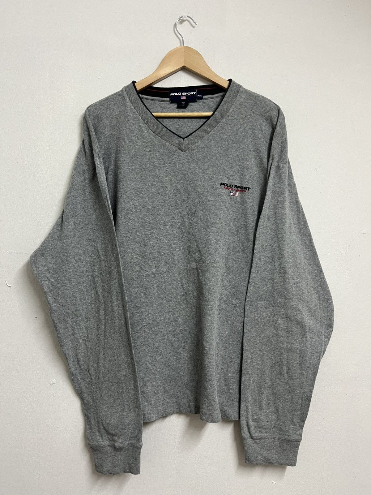 Ralph Lauren Sport 💥Crazy Steal💥Vintage Polo Sport RL Oversized Tee Size US XXL / EU 58 / 5 - 1 Thumbnail