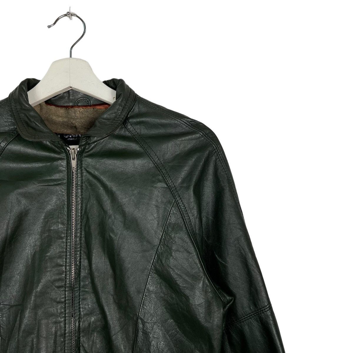 Japanese Brand 🔥 VINTAGE JHA JHA RIDER MOTO LEATHER JACKET Size US S / EU 44-46 / 1 - 8 Thumbnail