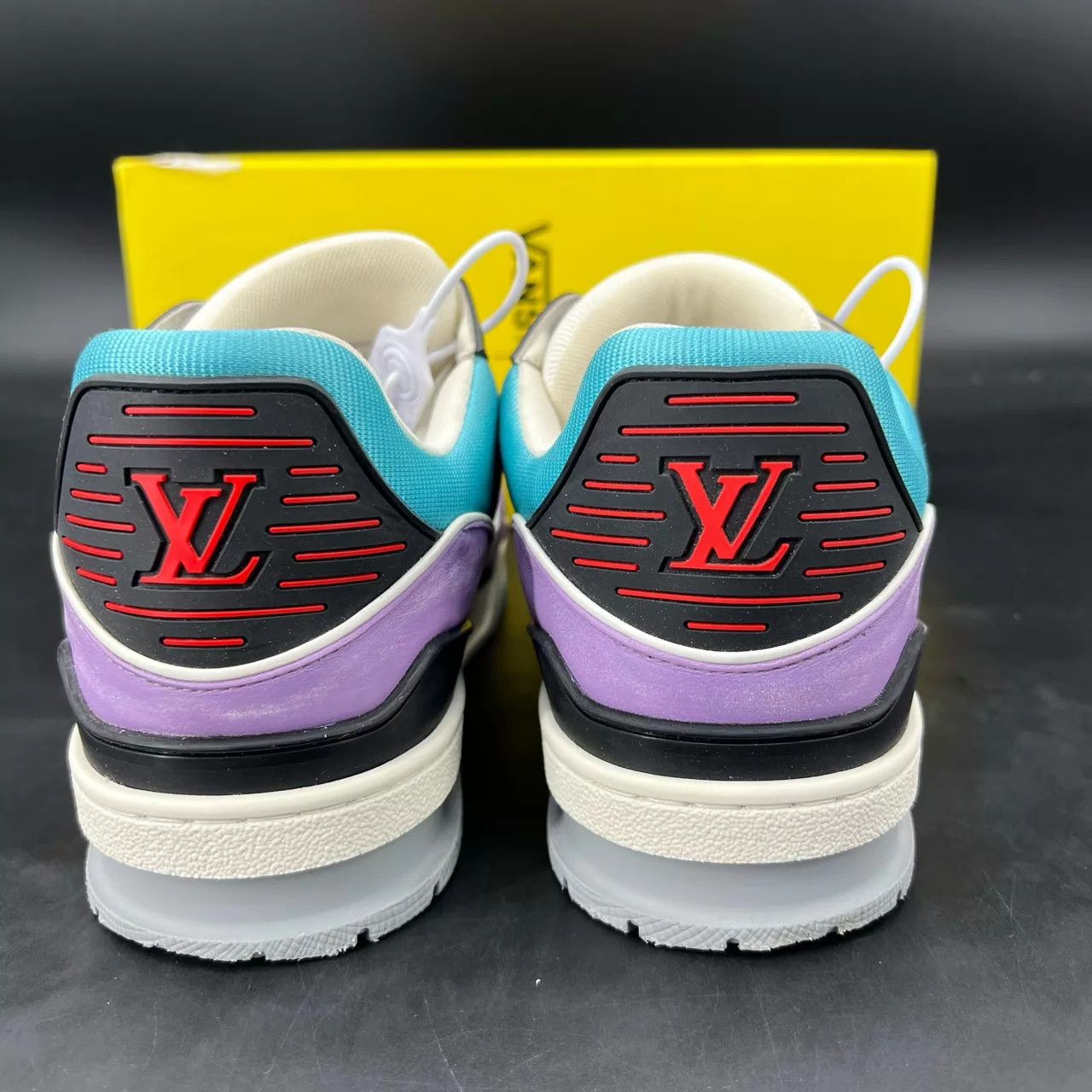 Louis Vuitton LV Trainer Macaron Size 7 Original Box Fair Size US 8 / EU 41 - 7 Thumbnail