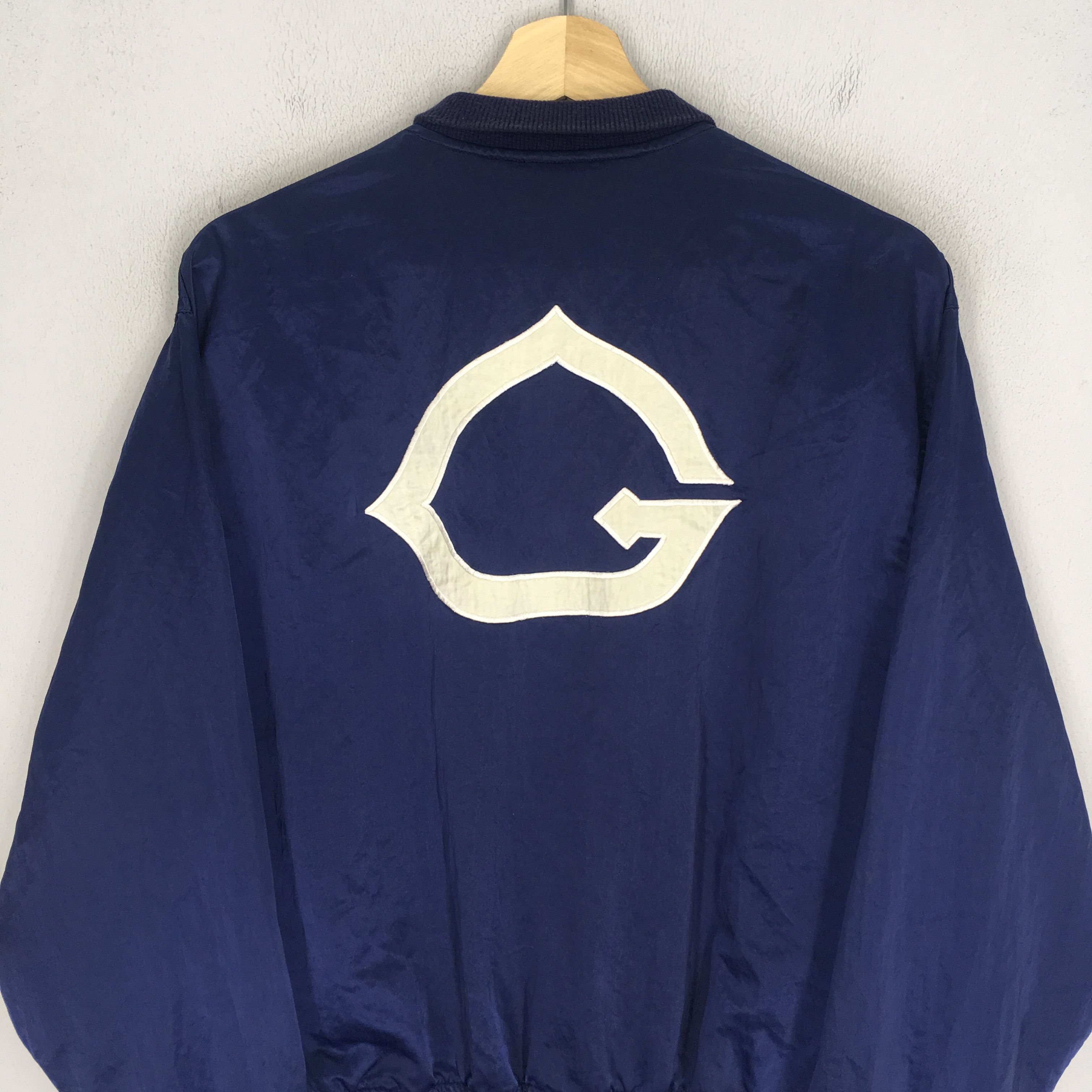 Hysteric Glamour Hysteric Glamour Japan Satin Blue Varsity Jacket Streetwear Size US M / EU 48-50 / 2 - 5 Thumbnail