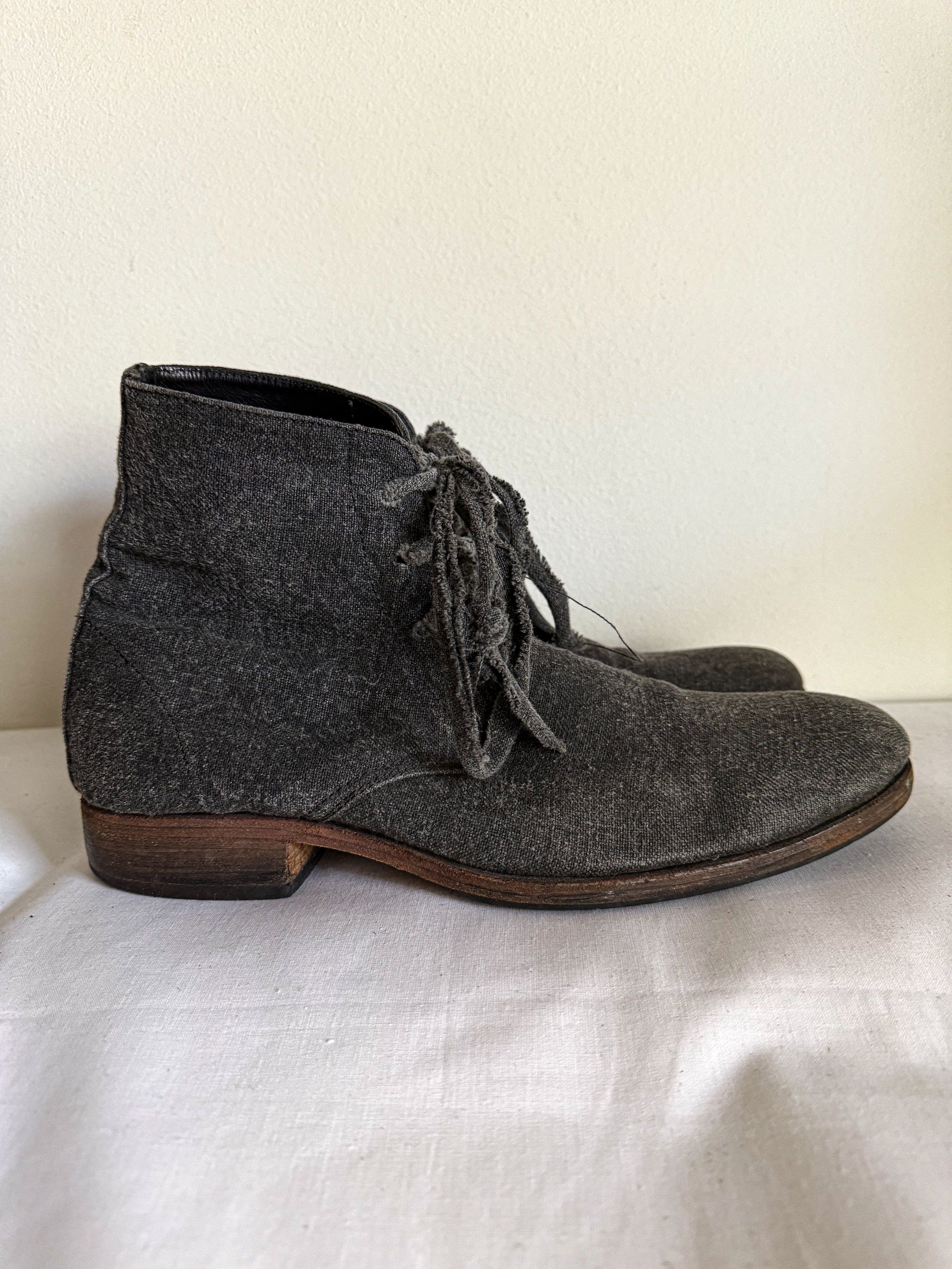 Carpe Diem Rare Ankle Boot Linen Dubbed Size US 9 / EU 42 - 4 Thumbnail