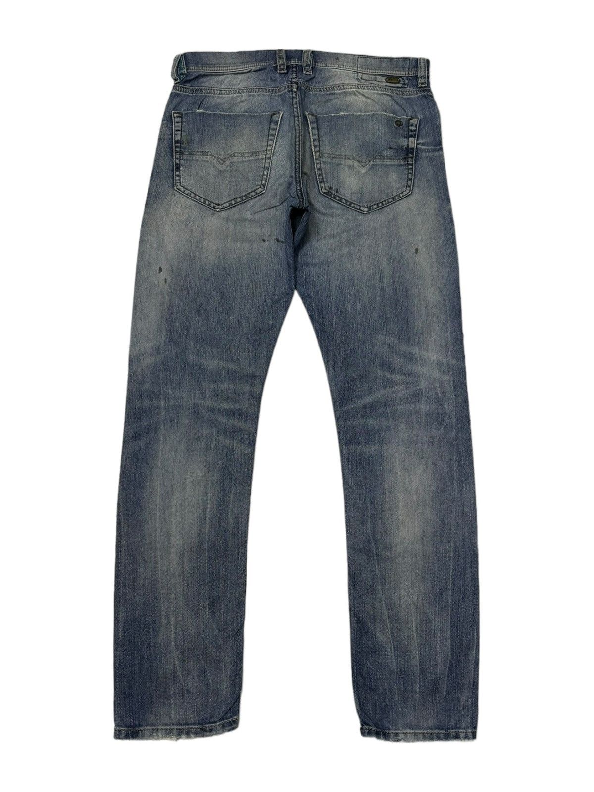 Diesel DIESEL DISTRESS SLIM CARROT DENIM JEANS Size US 32 / EU 48 - 2 Thumbnail