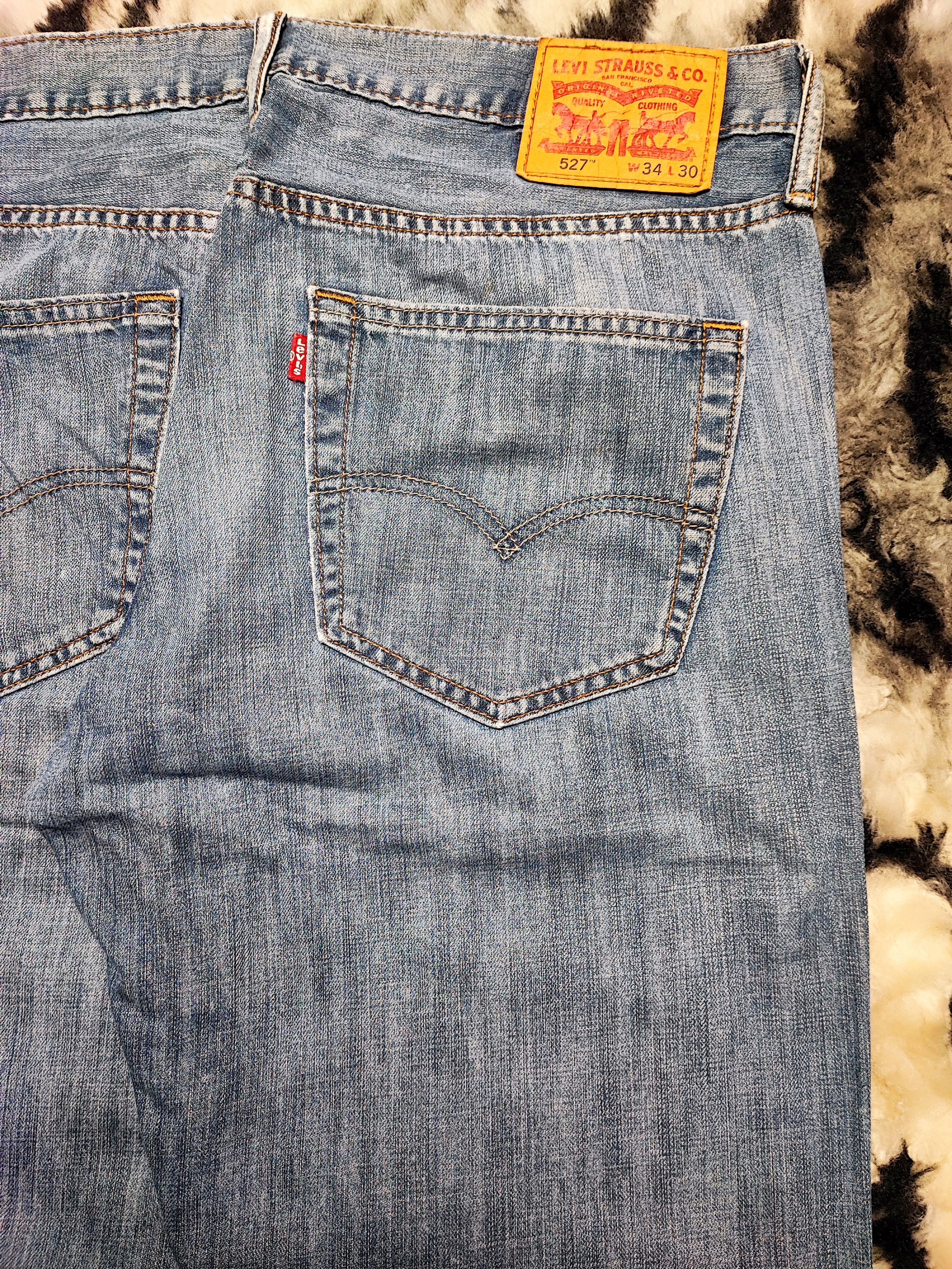 Levi's Levi's 527 Slim Bootcut Y2K Trashed Archive Flare W34X30 Size US 34 / EU 50 - 13 Thumbnail