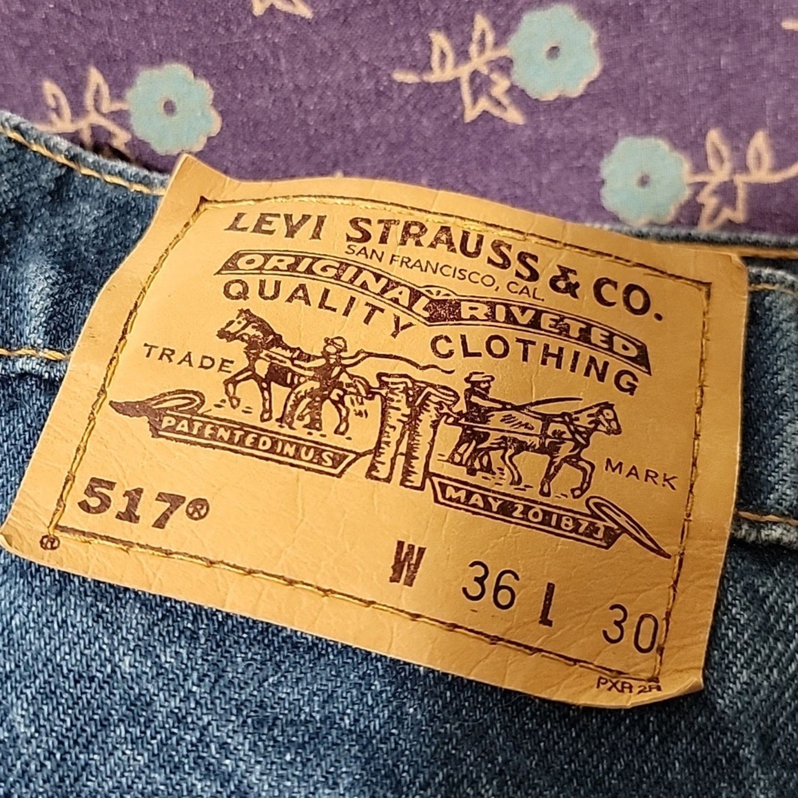 Levi's Vintage Levi's 517 Zipps Batwings Size US 36 / EU 52 - 2 Thumbnail
