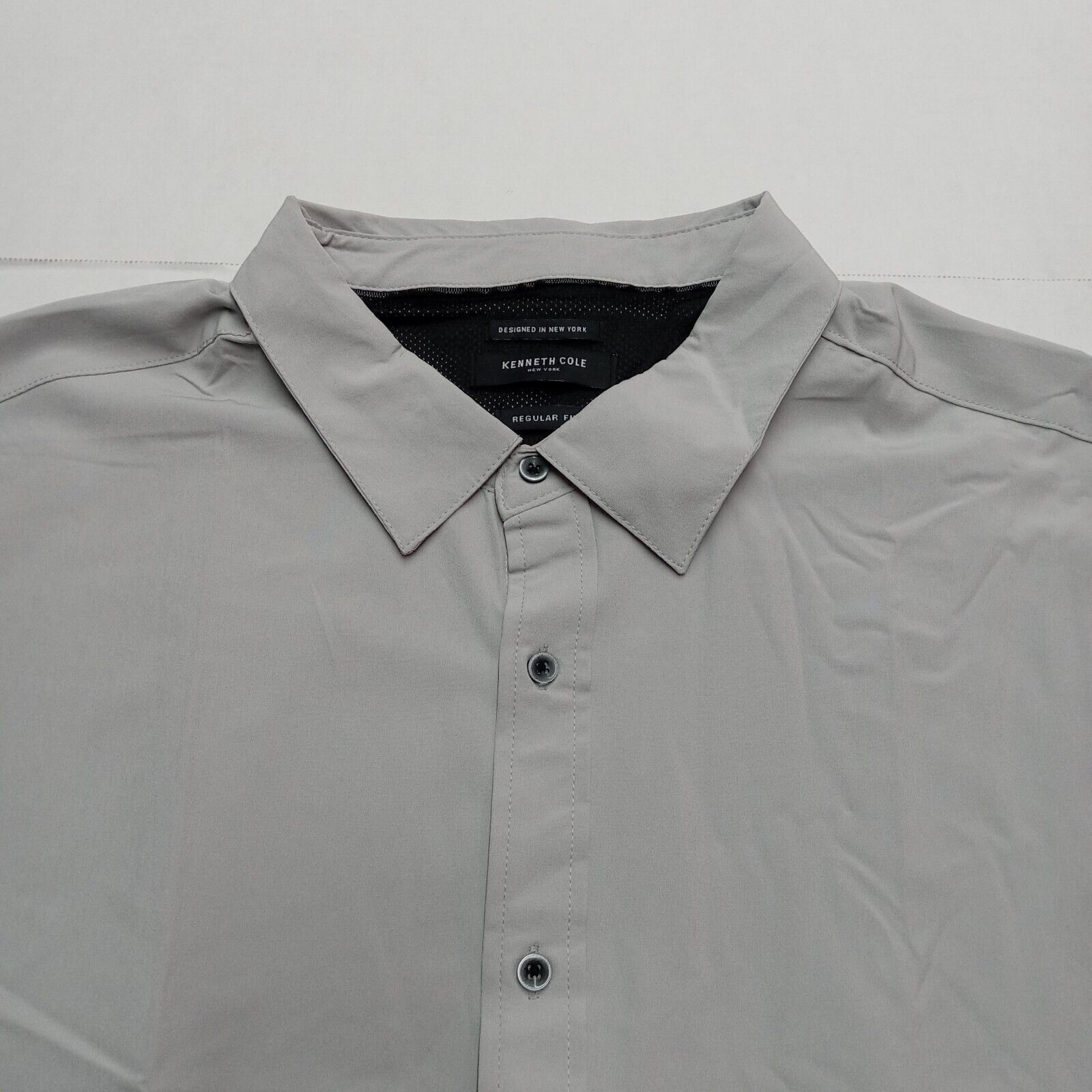 Kenneth Cole Kenneth Cole New York Men’s 4XL Gray Regular Fit Woven 4-Way Size US XXL / EU 58 / 5 - 3 Thumbnail