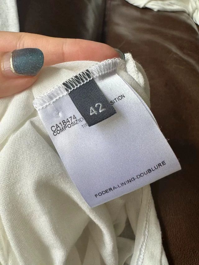 Alexander McQueen AMQ Vintage Modal Long Sash Tank IT42 M NWT Size M / US 6-8 / IT 42-44 - 6 Thumbnail