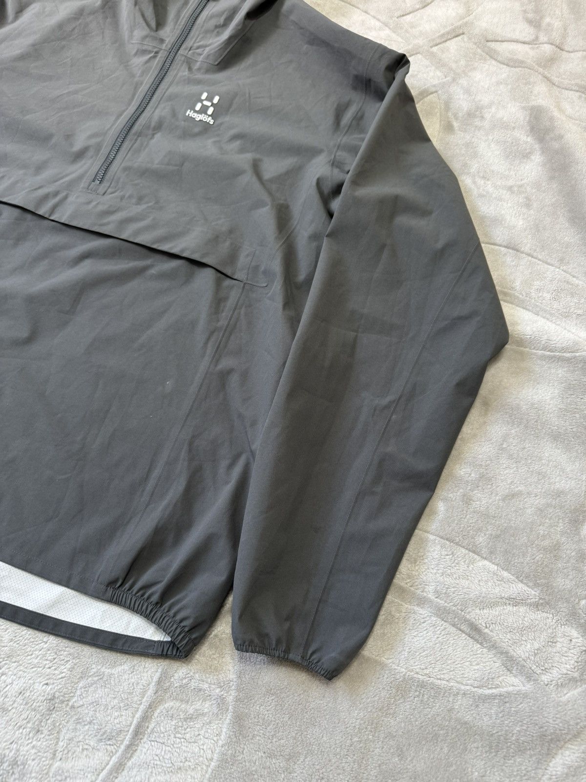 Haglofs Haglofs Sparv Proof Anorak Waterproof Jacket Grey size XL Size US XL / EU 56 / 4 - 3 Thumbnail