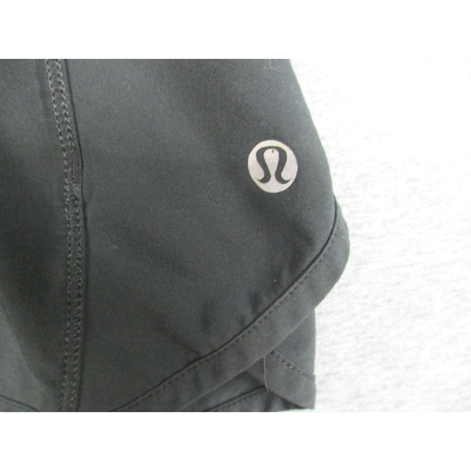 Lululemon Lululemon Hotty Hot High-Rise Lined Short 3" Purple Black 6 Running Athletic Women XS-6 Colorful 90s? Size 28" / US 6 / IT 42 - 2 Thumbnail