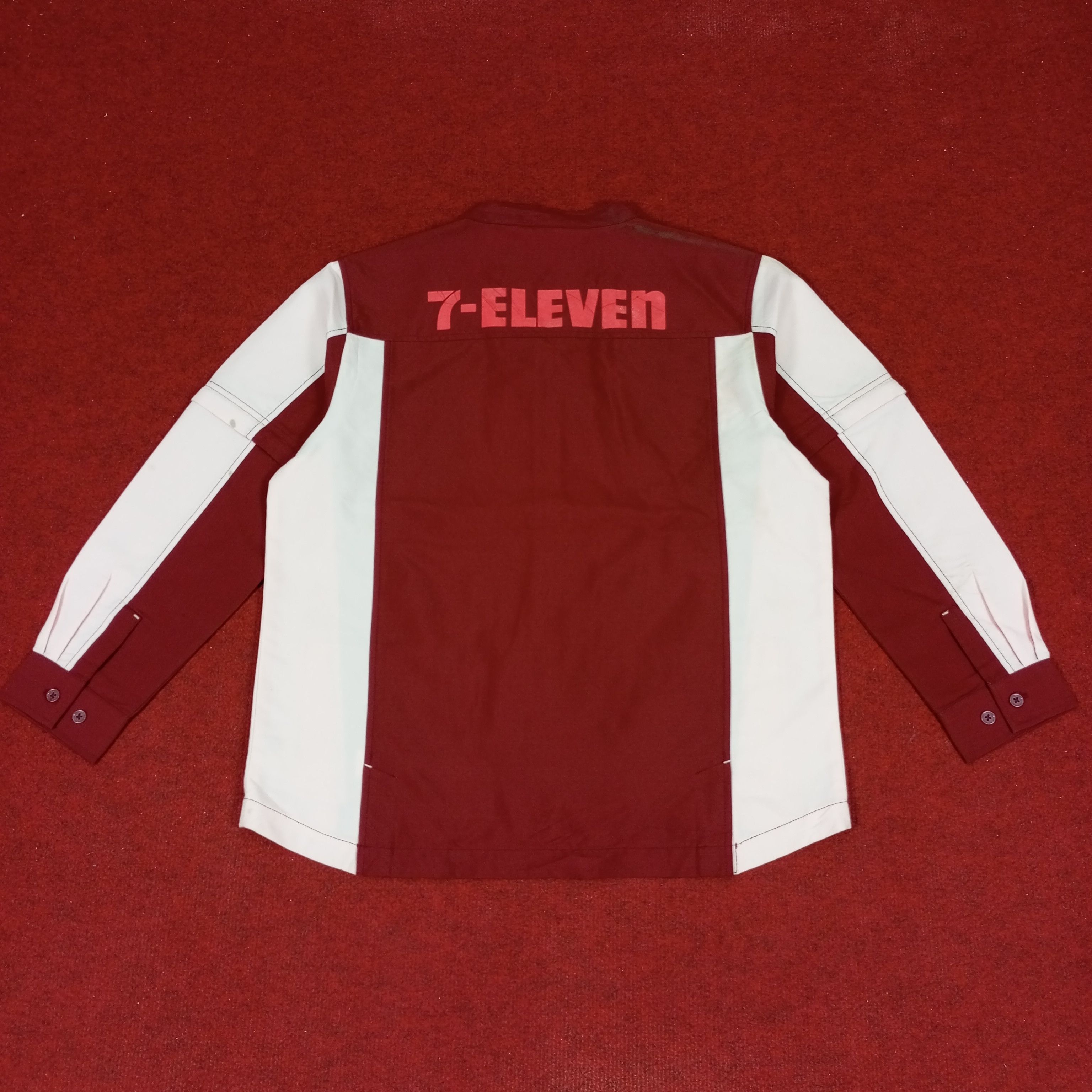 Japanese Brand × Vintage 7 Eleven Japanese Workers Workwear Jacket Size US M / EU 48-50 / 2 - 3 Thumbnail