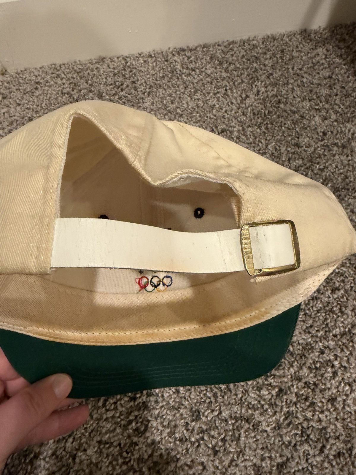 Other Vintage Olympics hat UPS Olympics USA retro cap leather Size ONE SIZE - 3 Thumbnail