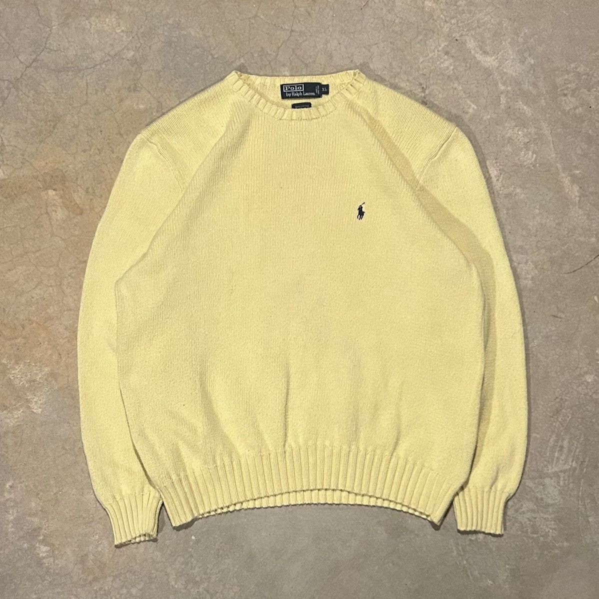 Polo Ralph Lauren × Vintage Essential Vintage 90s Polo Ralph Lauren Knit Sweater Size US XL / EU 56 / 4 - 1 Thumbnail