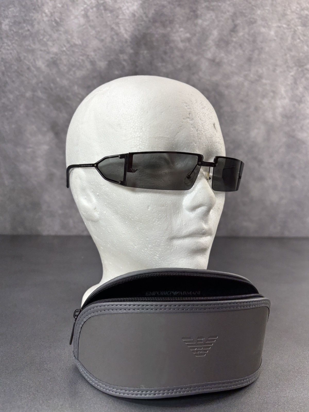 Emporio Armani Emporio Armani Sunglasses Side Shield Metal 9112/S Giorgio Size ONE SIZE - 22 Thumbnail