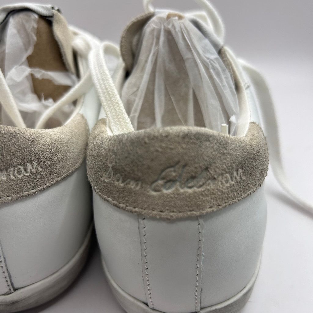 Sam Edelman Women's Sam Edelman Leather Sneakers,White, 6M Size US 6 / IT 36 - 9 Thumbnail