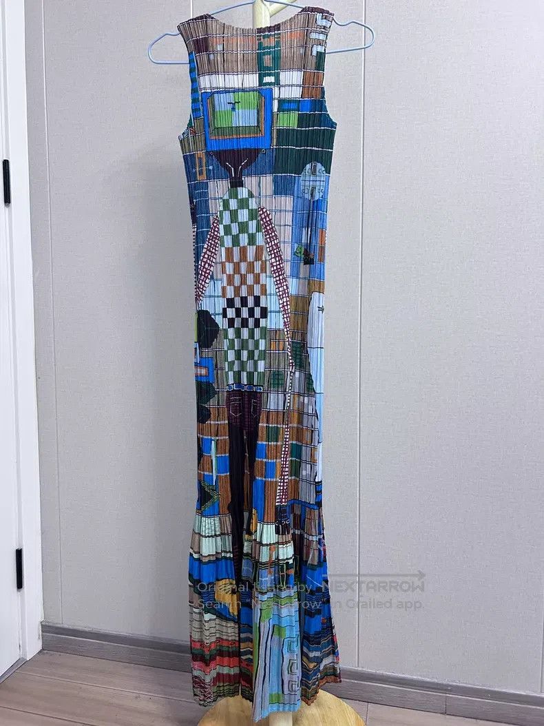 Issey Miyake Issey Miyake Breakfast Person Long Skirt Size XXL / US 16-18 / IT 52-54 - 2 Thumbnail