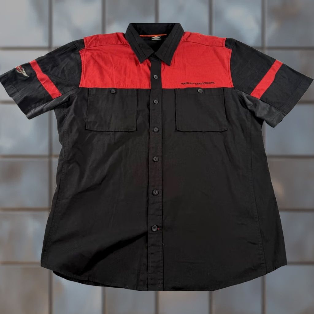 Harley Davidson Item Specifications: Neckline: Crew Neck Size US XXL / EU 58 / 5 - 1 Thumbnail