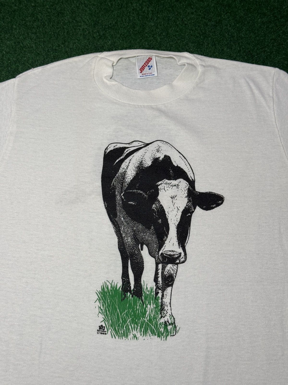 Other Vintage 80s Chic Fil A Cow Tee Retro Double Sided T Shirt Size US M / EU 48-50 / 2 - 2 Thumbnail