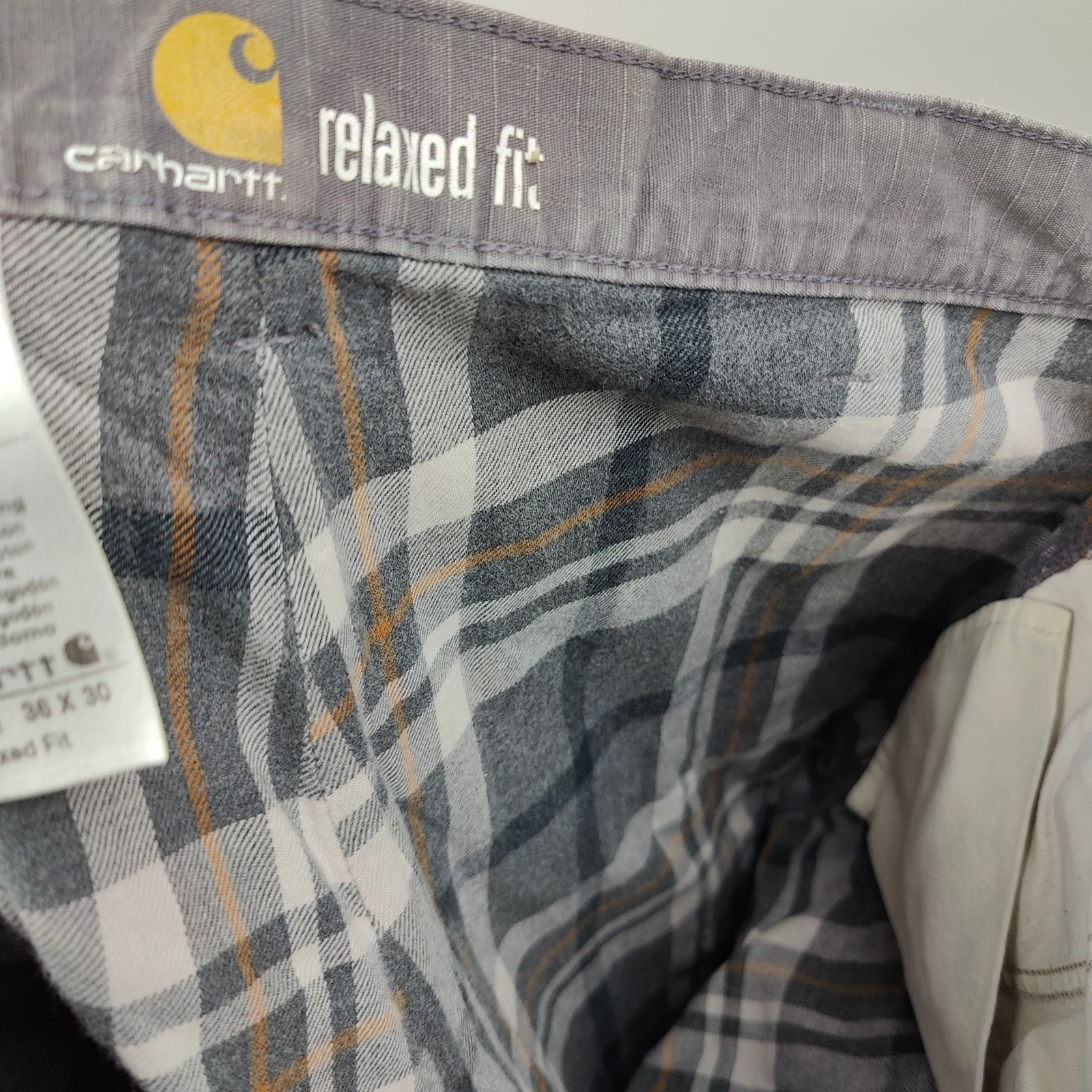 Carhartt Carhartt Relaxed Ripstop Flannel Lined Cargo Pants 36 Size US 36 / EU 52 - 8 Thumbnail