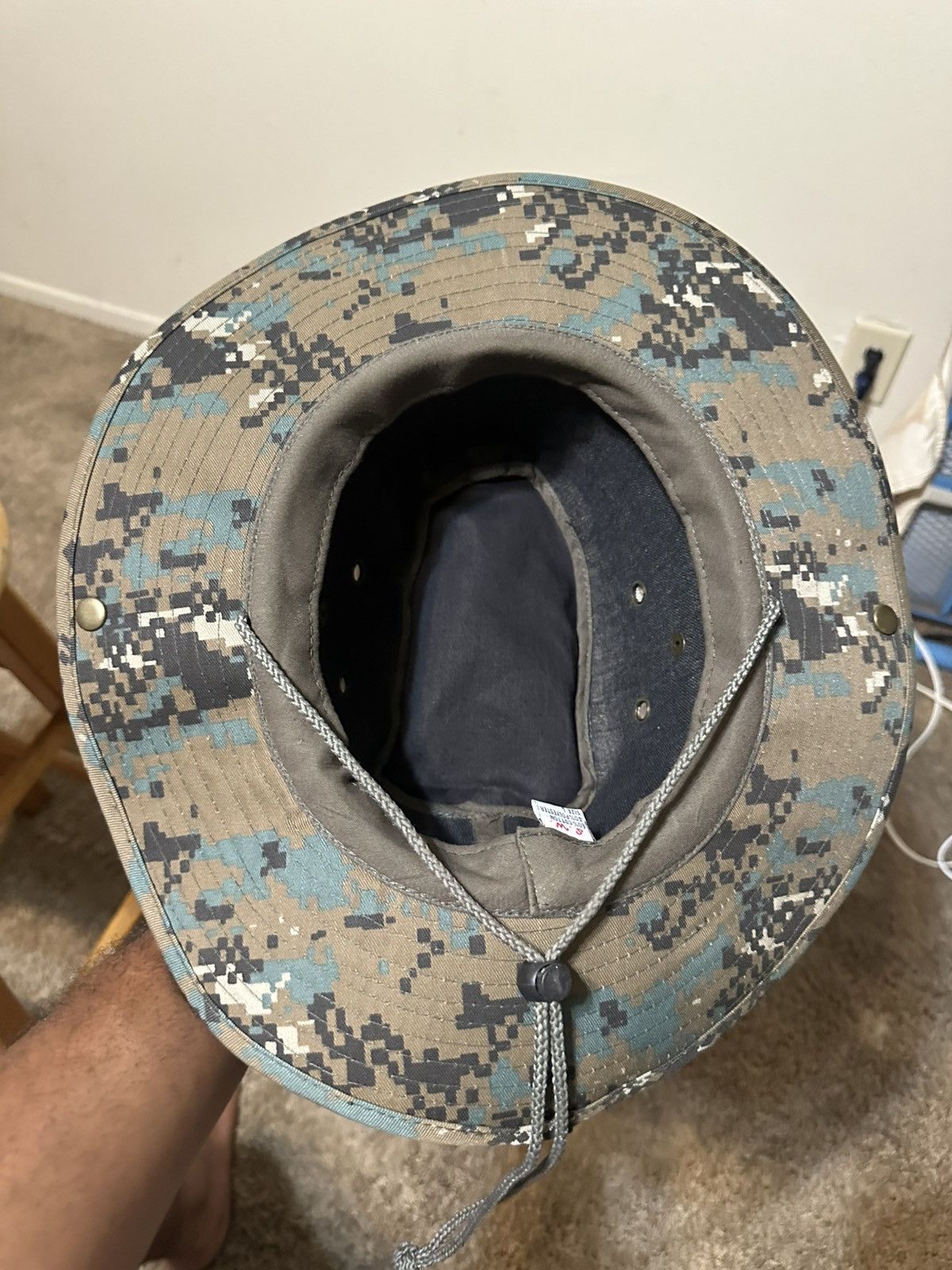 Anti Social Social Club Vintage USPS Mailman “Camouflage” bucket hat 90s Size ONE SIZE - 7 Thumbnail