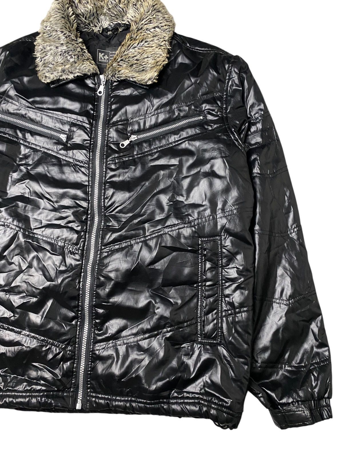 Hysteric Glamour 2000's Kworks Fur Faux Jacket Size US L / EU 52-54 / 3 - 2 Thumbnail
