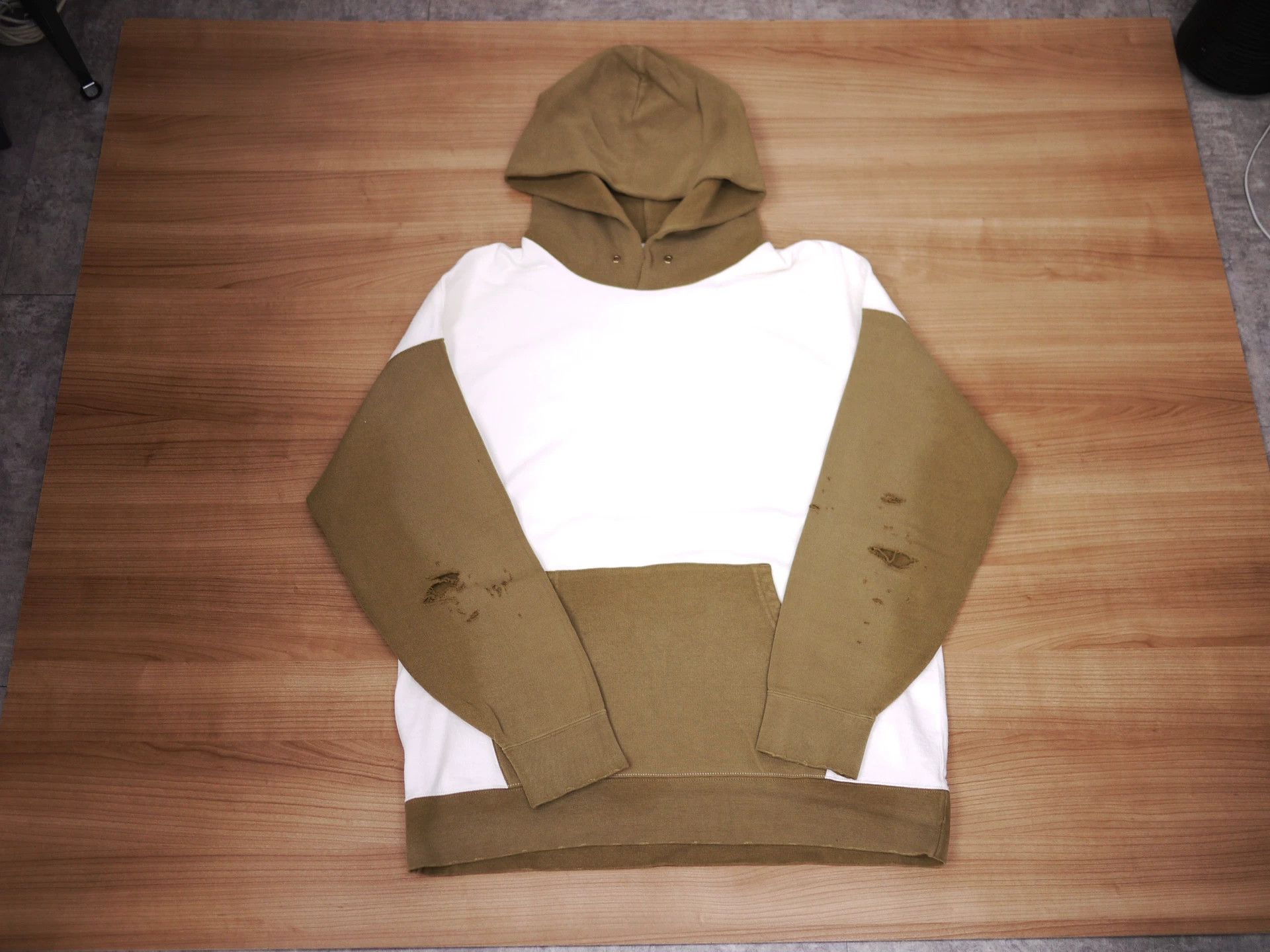 Visvim Visvim Jumbo Hoodie P.O Crash Olive Size US L / EU 52-54 / 3 - 1 Thumbnail