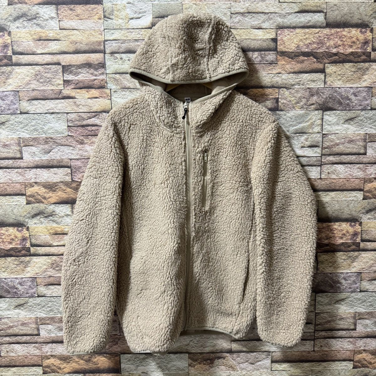 Japanese Brand × Uniqlo Uniqlo Fur Zipper Hoodie Size US S / EU 44-46 / 1 - 1 Thumbnail