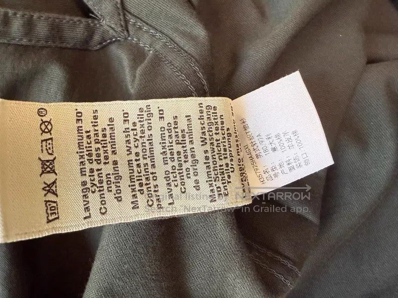 Hermes Hermes Dark gray short-sleeve T-shirt, pure cotton fabric Size US XL / EU 56 / 4 - 5 Thumbnail