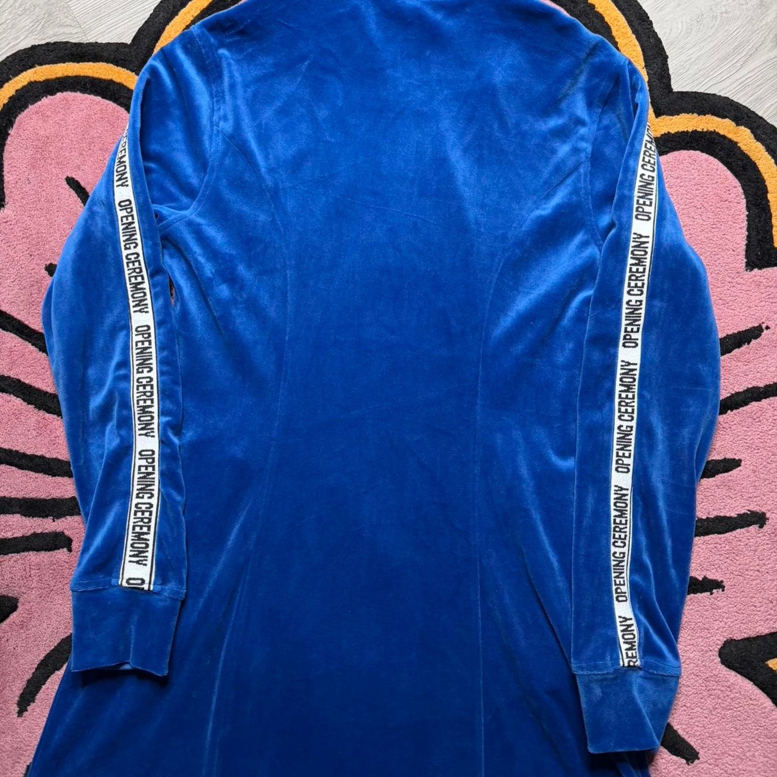 Opening Ceremony Opening Ceremony Full Zip Plush Velour Track Dress Medium Size M / US 6-8 / IT 42-44 - 8 Thumbnail