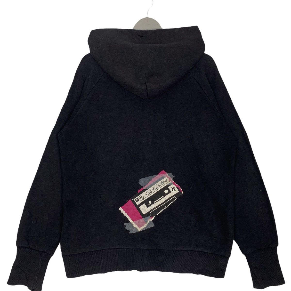 Vintage Vintage Hurley Men’s Hoodie Big Printed Black Pullover SizeM Size US M / EU 48-50 / 2 - 7 Thumbnail