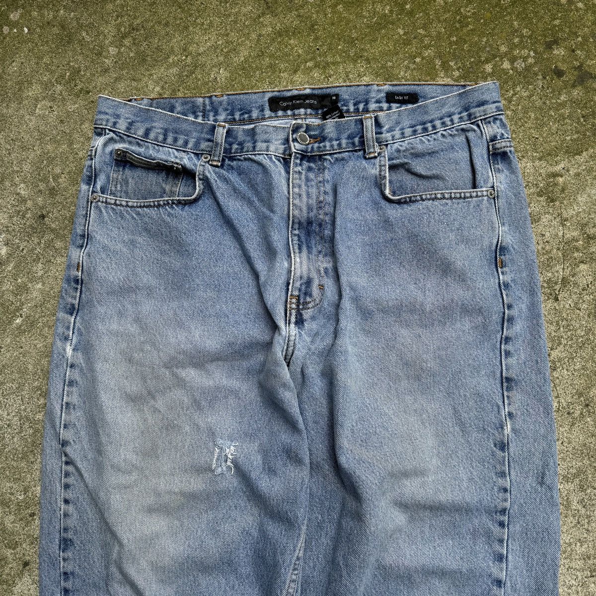 Calvin Klein Thrashed Faded Distressed Calvin Klein Jeans ERD Grunge Size US 38 / EU 54 - 4 Thumbnail