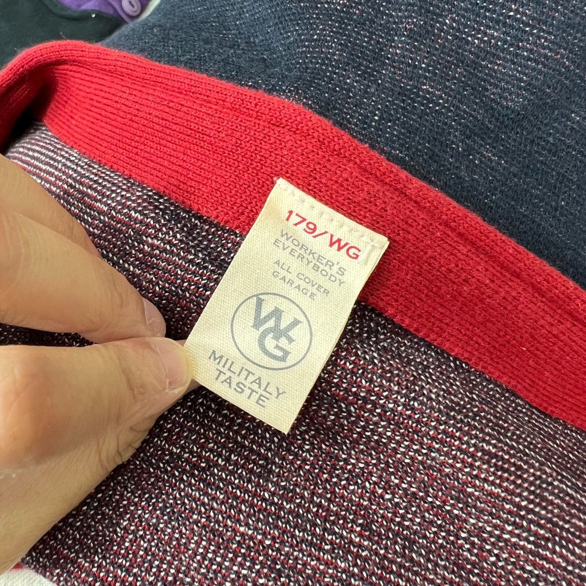 Vintage The Famous UK INFLUENCE CIRCUS Great Britain Flag Cardigan Size L / US 10 / IT 46 - 9 Thumbnail