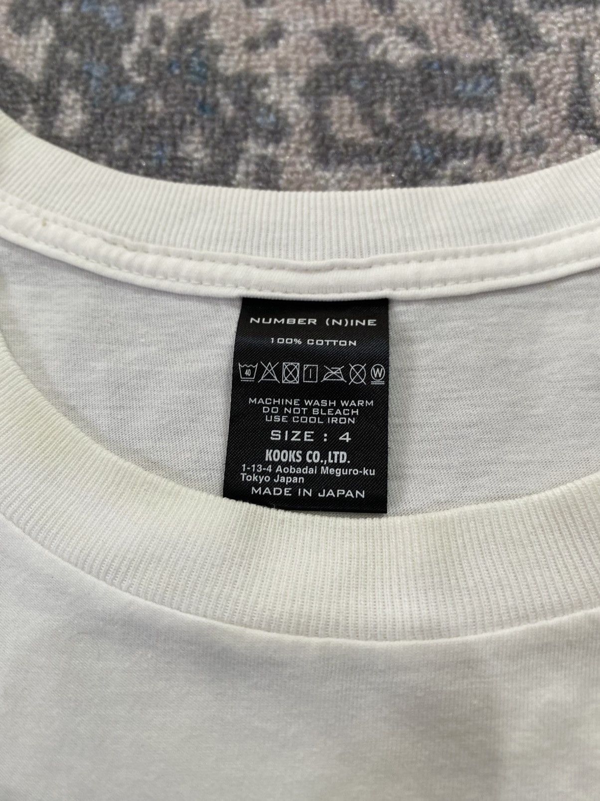 Number (N)ine Number Nine Tee Size US L / EU 52-54 / 3 - 4 Thumbnail