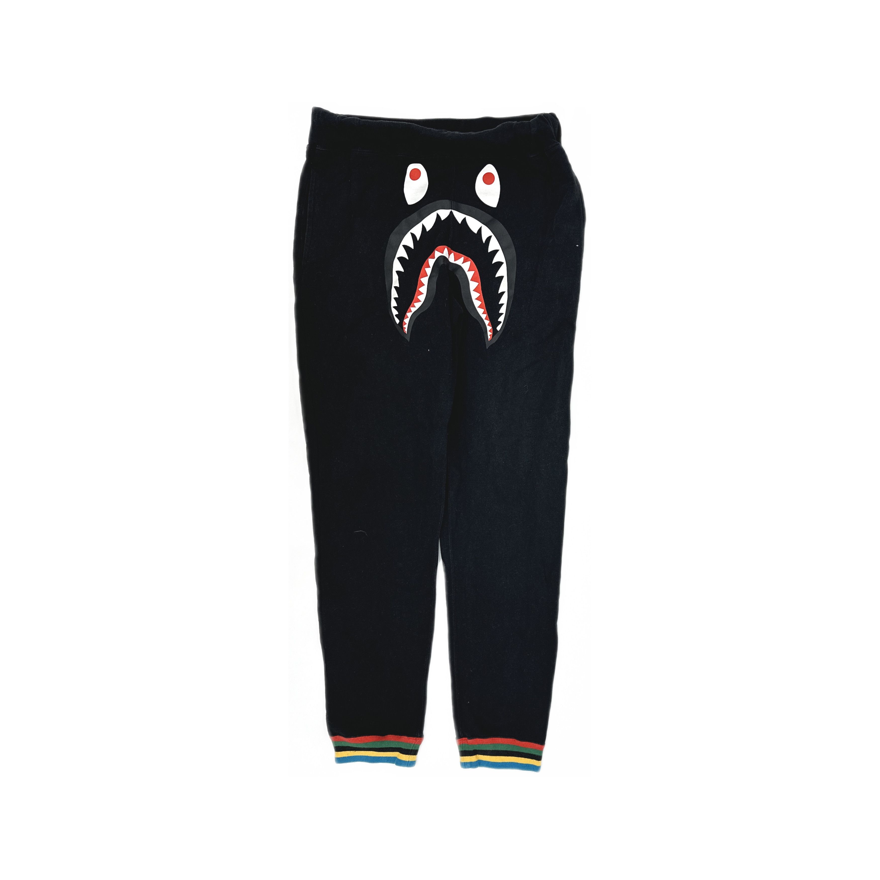 Bape A Bathing Ape Shark Print Sweatpants Size 2XL Size US 44 / EU 60 - 1 Thumbnail