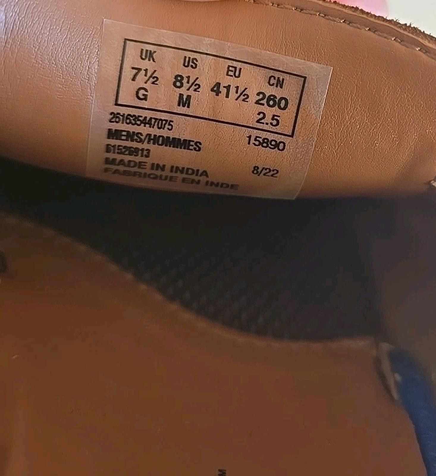 Clarks Clarks Mens 8.5 Markman Tan Leather Slip On Loafer Shoes Size US 8.5 / EU 41-42 - 9 Thumbnail