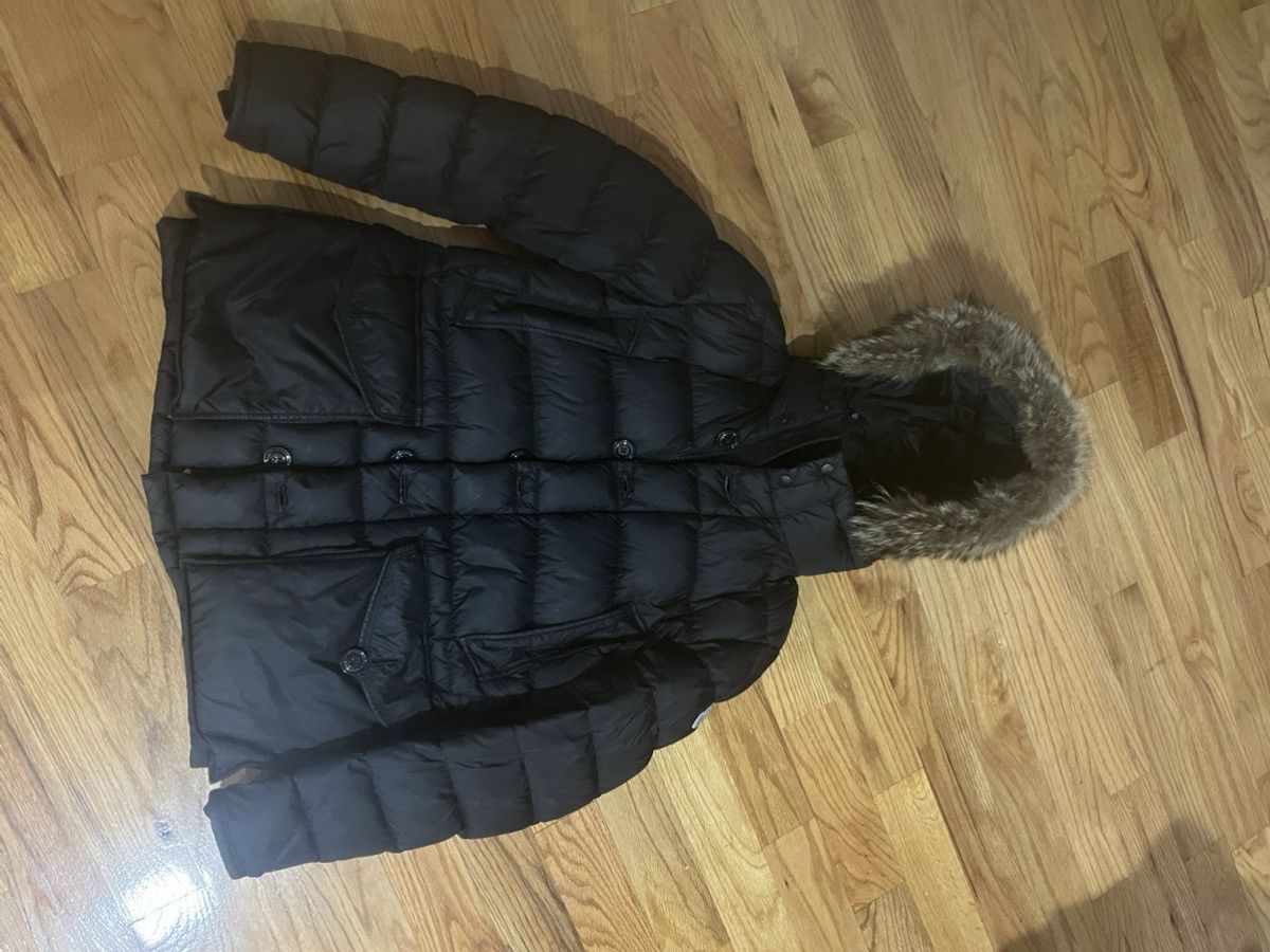 Moncler Clunye Hooded Mid-Length Down Jacket Size US XL / EU 56 / 4 - 2 Thumbnail