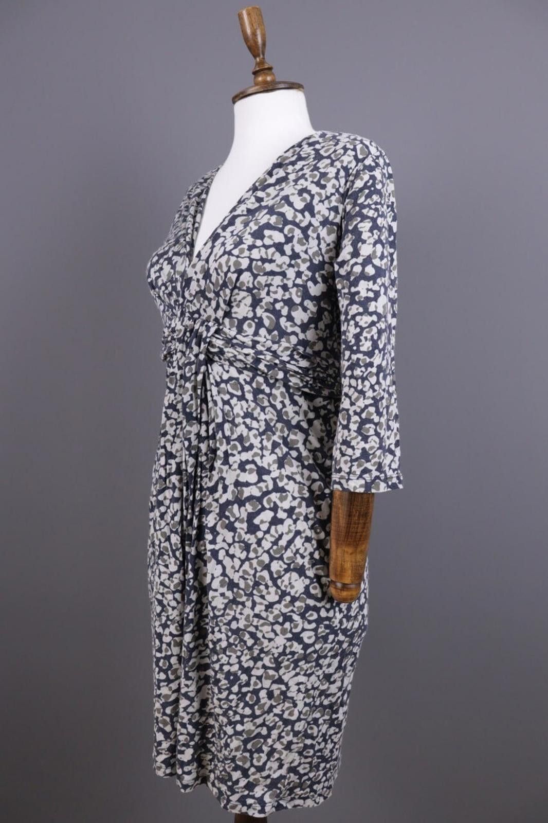 Designer Weekend Max Mara Blue Designer Cocktail Sheath Dress Size L Size L / US 10 / IT 46 - 6 Thumbnail