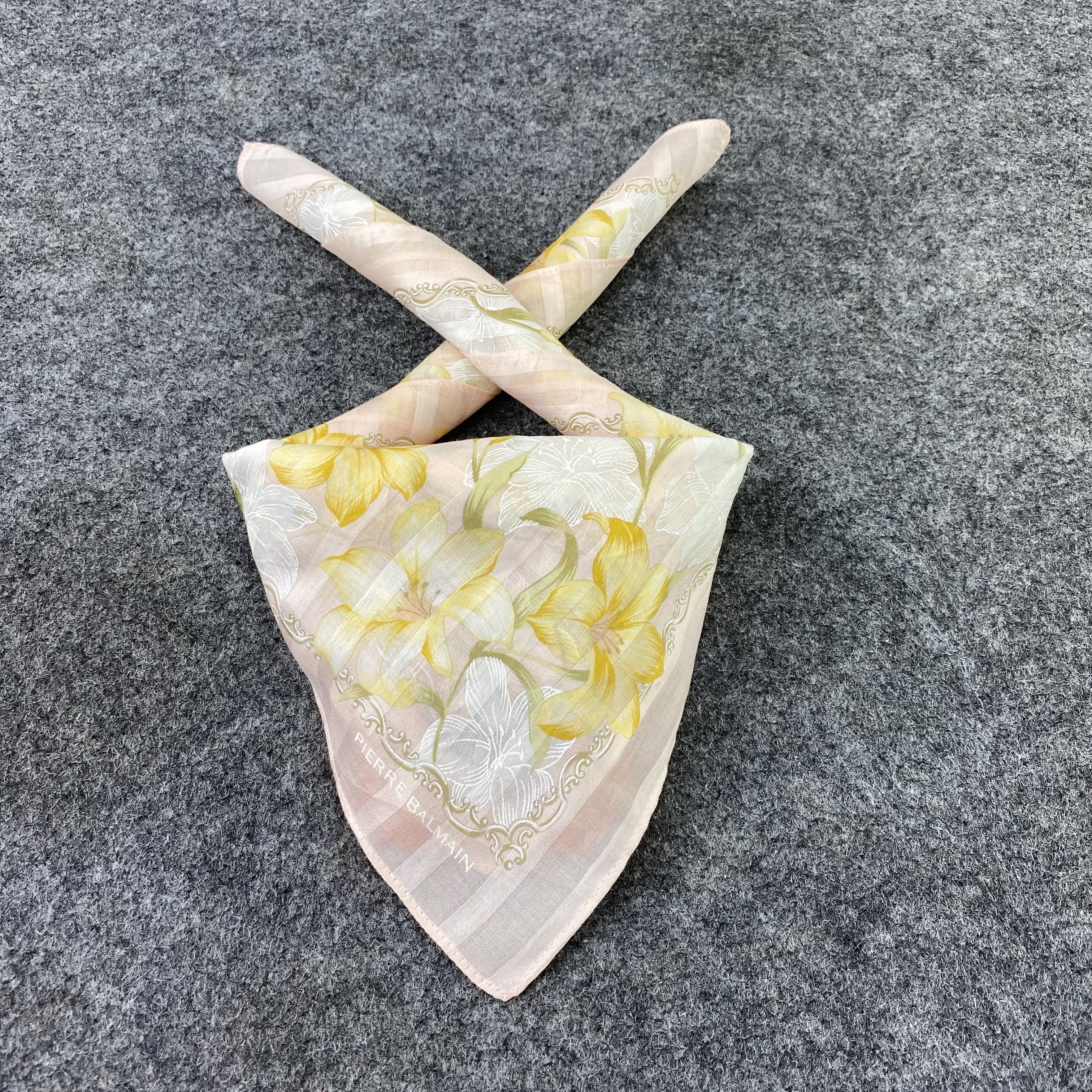 Pierre Balmain Pierre Balmain Handkerchief / Bandana / Neckerchief -B897 Size ONE SIZE - 2 Thumbnail