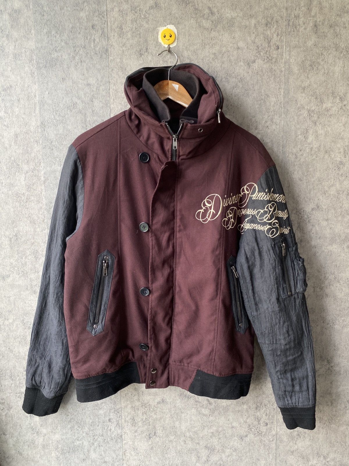 If Six Was Nine Vintage Japanese Traditional Samurai Bomber Jacket Size US XL / EU 56 / 4 - 3 Thumbnail