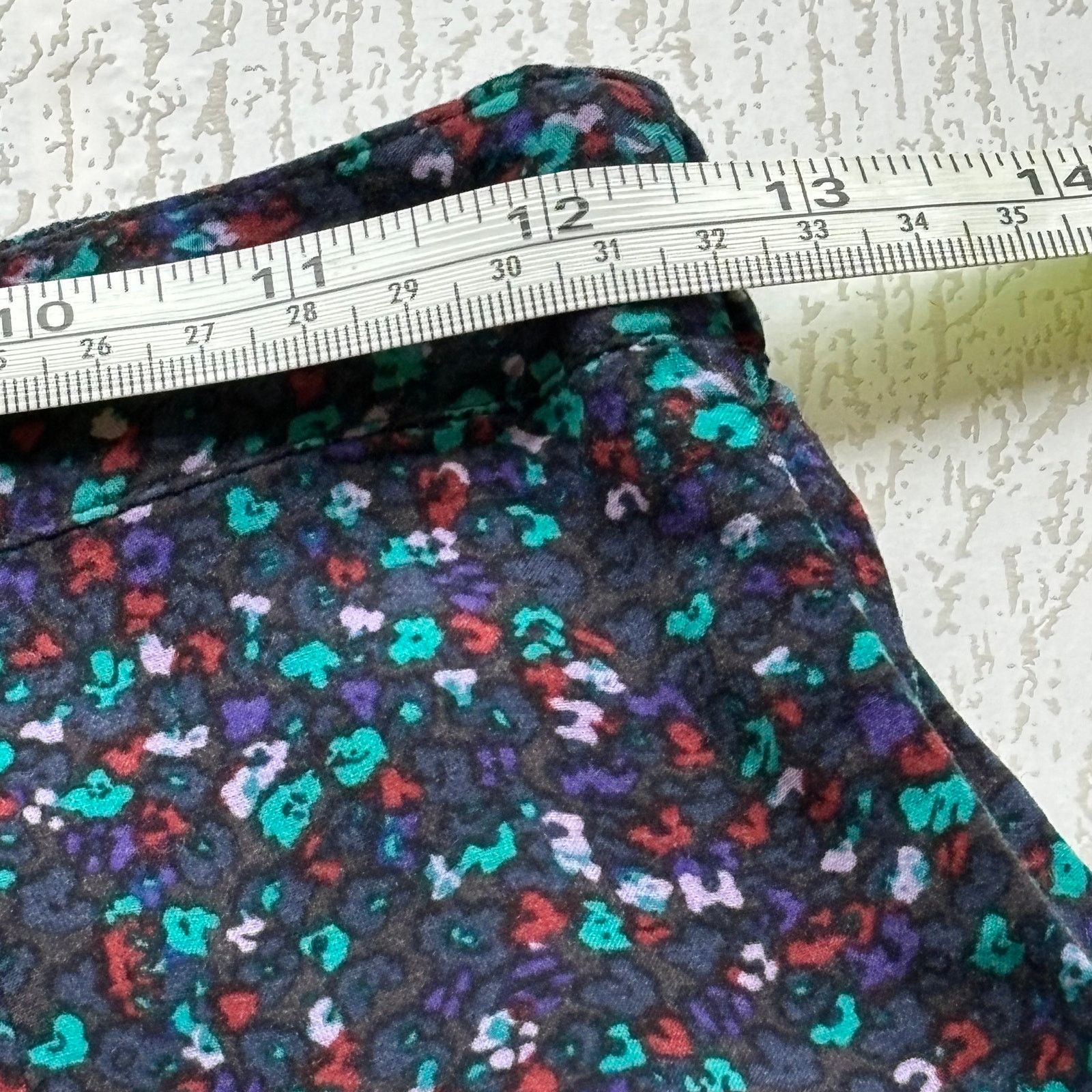Kirra Kirra Purple Floral Skirt Size Small Size 24" / US 00 / IT 34 - 4 Thumbnail