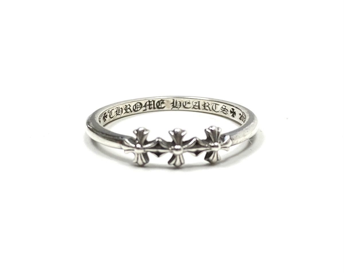 Chrome Hearts Chrome Hearts Triple Plus Bubblegum Ring | Grailed