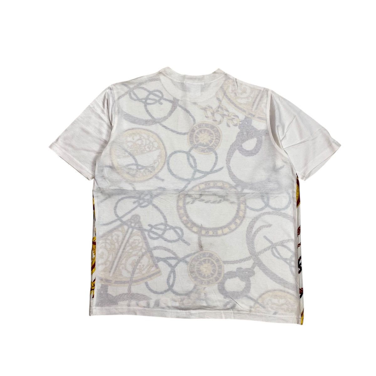 Celine Celine Mix Match Logo Pattern Silk Shorts Sleeve Shirts Size US M / EU 48-50 / 2 - 4 Thumbnail