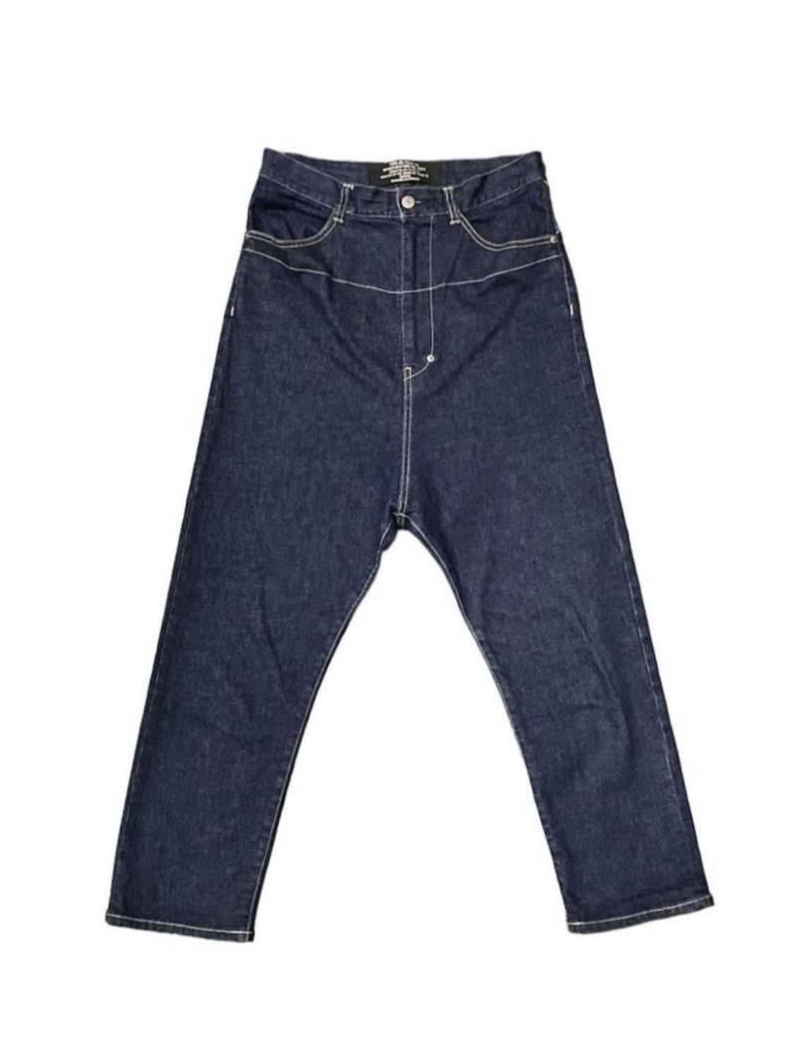 image of Cabane De Zucca Indigo Denim Pants in Blue, Men's (Size 29)
