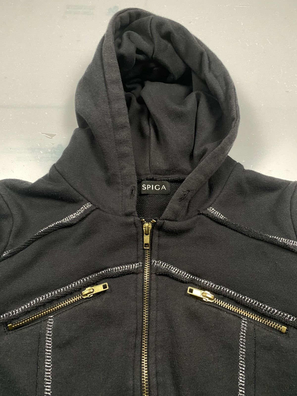 If Six Was Nine Japan Goth Spiga Bondage Multizip Slim Zip Up Size S / US 4 / IT 40 - 4 Thumbnail