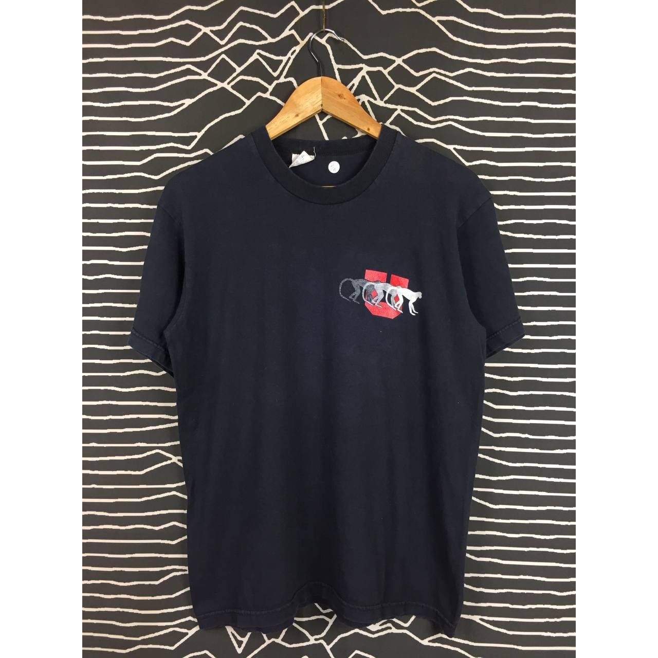 Vintage Vtg 90s Utah Primate Freedom Protest Animal Rights Tee Size US M / EU 48-50 / 2 - 5 Thumbnail