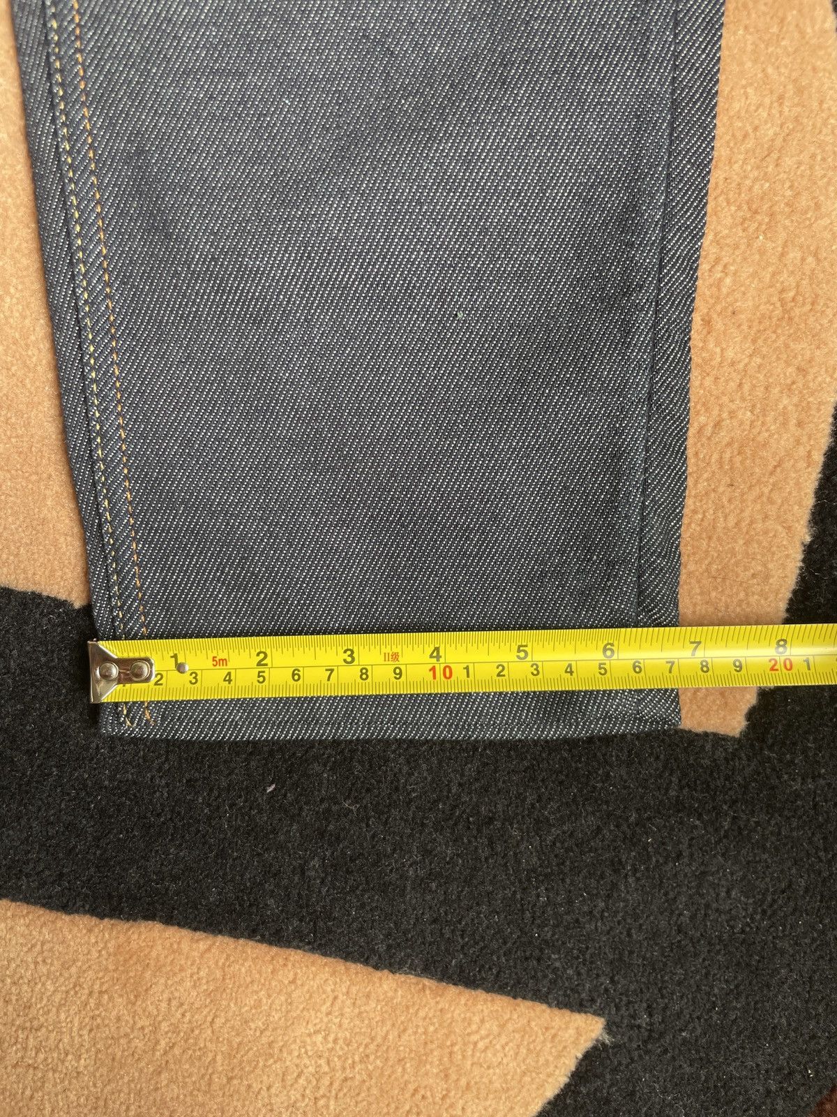 Evisu × Japanese Brand EVISU SALE！ orange daicock style cropped pants！size:29 Size US 29 - 10 Thumbnail